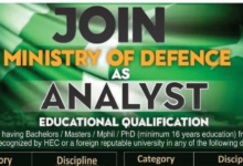 MOD Analyst Jobs 2026 Advertisement