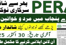 PERA EO Jobs 2025 Online Apply