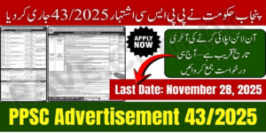 PPSC ESE Jobs 2025 Online Apply
