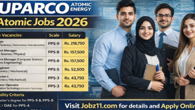SUPARCO Atomic Energy Jobs January 2026