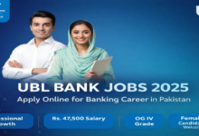 UBL Bank Intermediate Pass Jobs 2026
