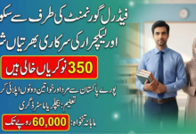 FPSC Lecturer Jobs 2026 Advertisement Online Apply