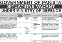 Ministry of Defence Jobs 2026 Advertisement