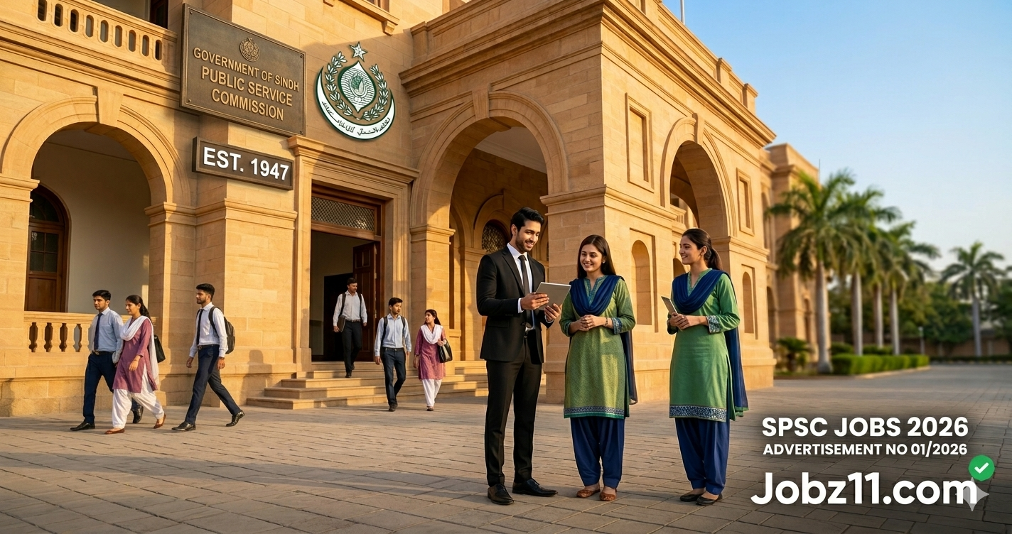 SPSC Jobs 2026 Advertisement No 01.