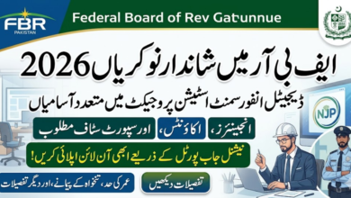 FBR Jobs 2026 Online Apply
